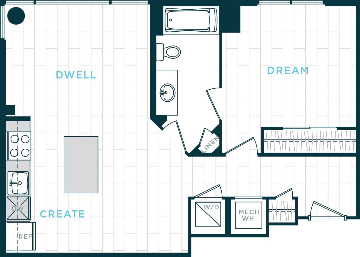 Floor Plan Image of Apartment Apt 30-PH03