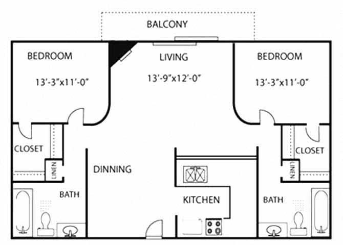 Suite A Floorplan