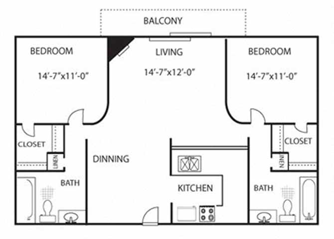 Suite A Floorplan
