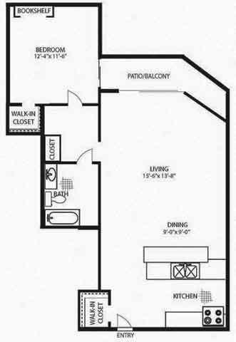 Suite A Floorplan
