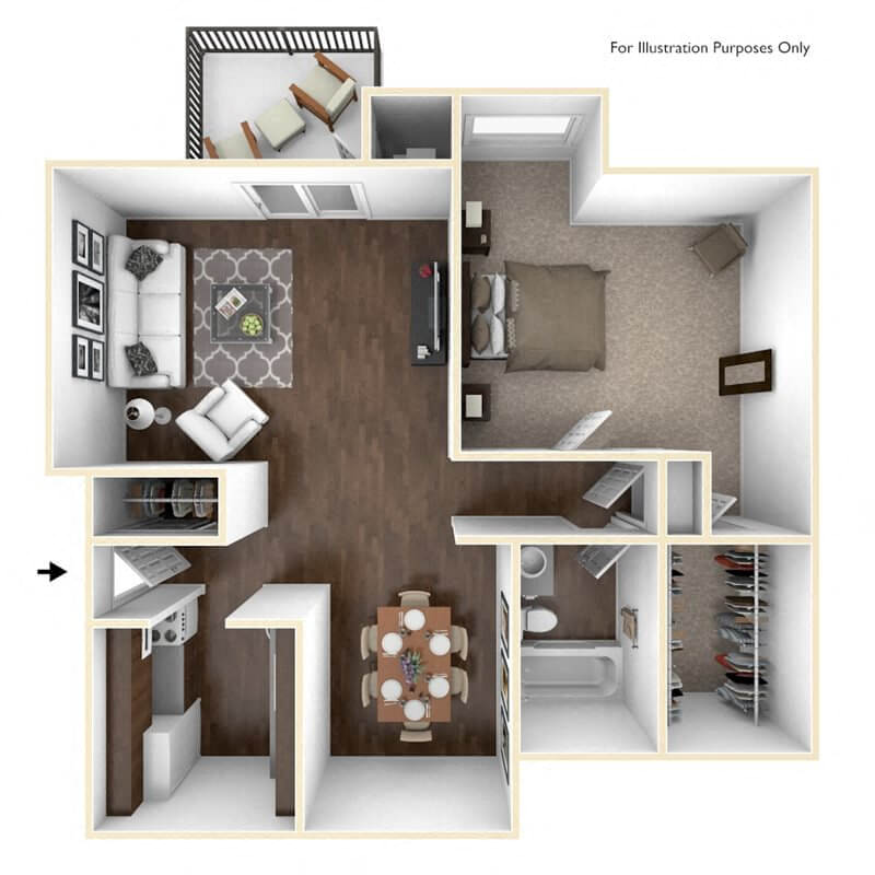 The Brook floor plan
