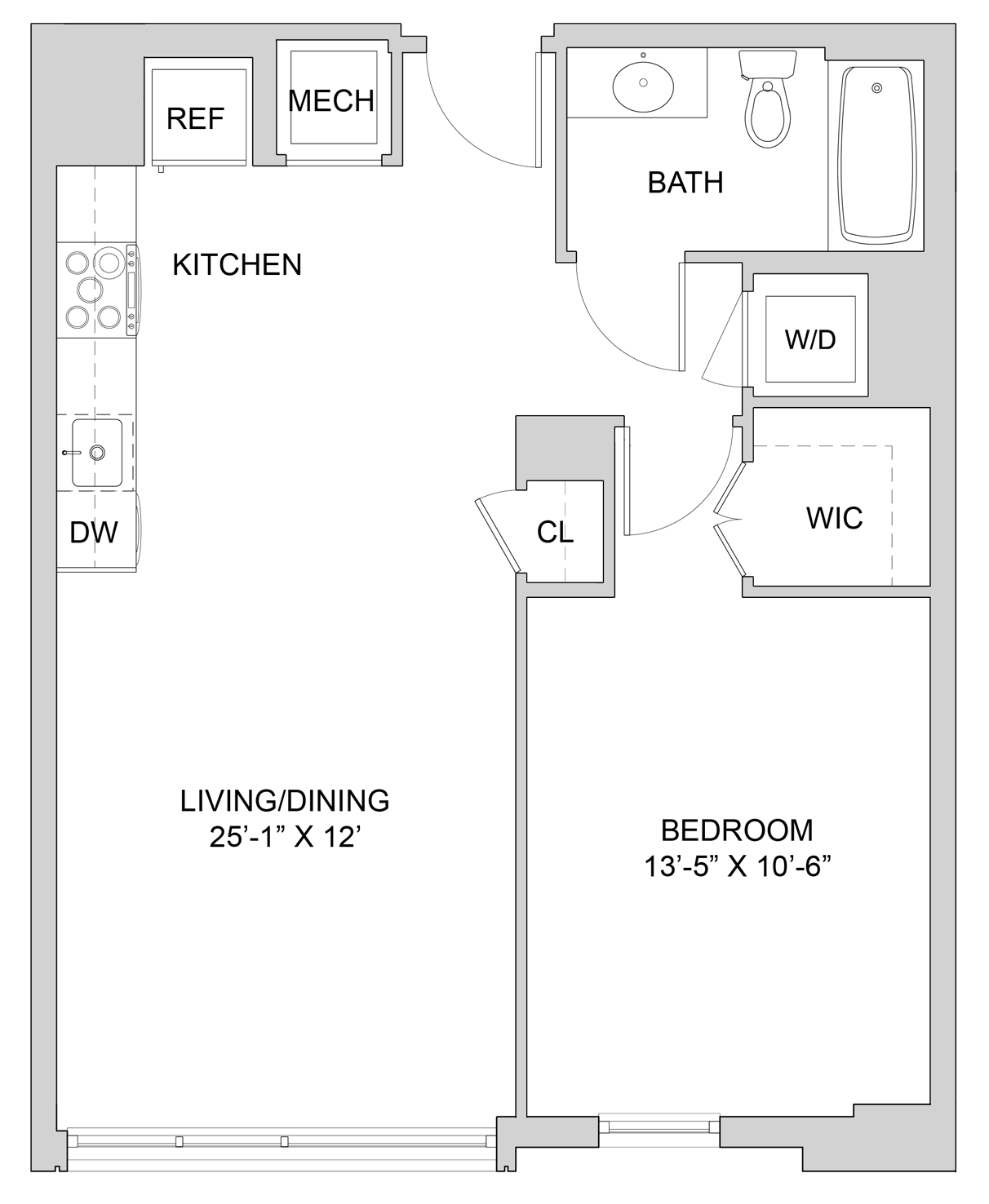 enlarged Floorplan W313 Image