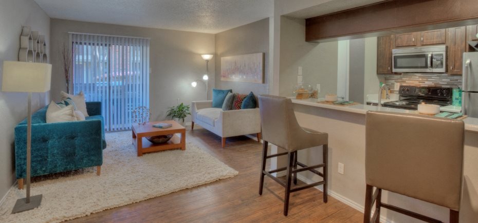 Model Apartment at The Manhattan Apartments, Dallas, TX, 75252
