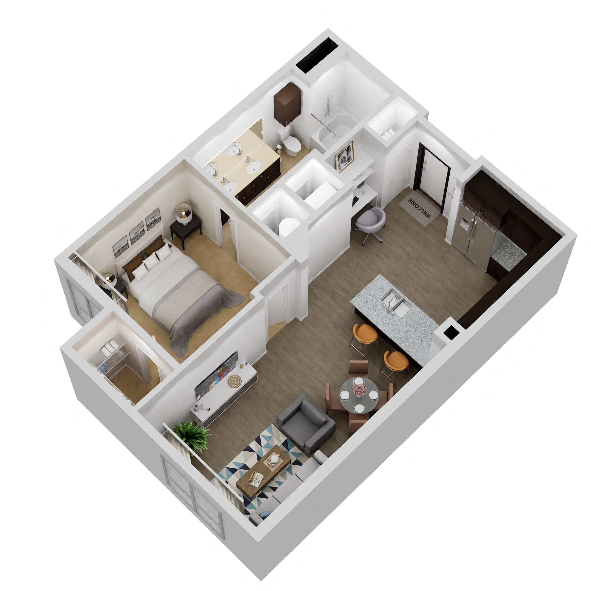 A2 floor plan