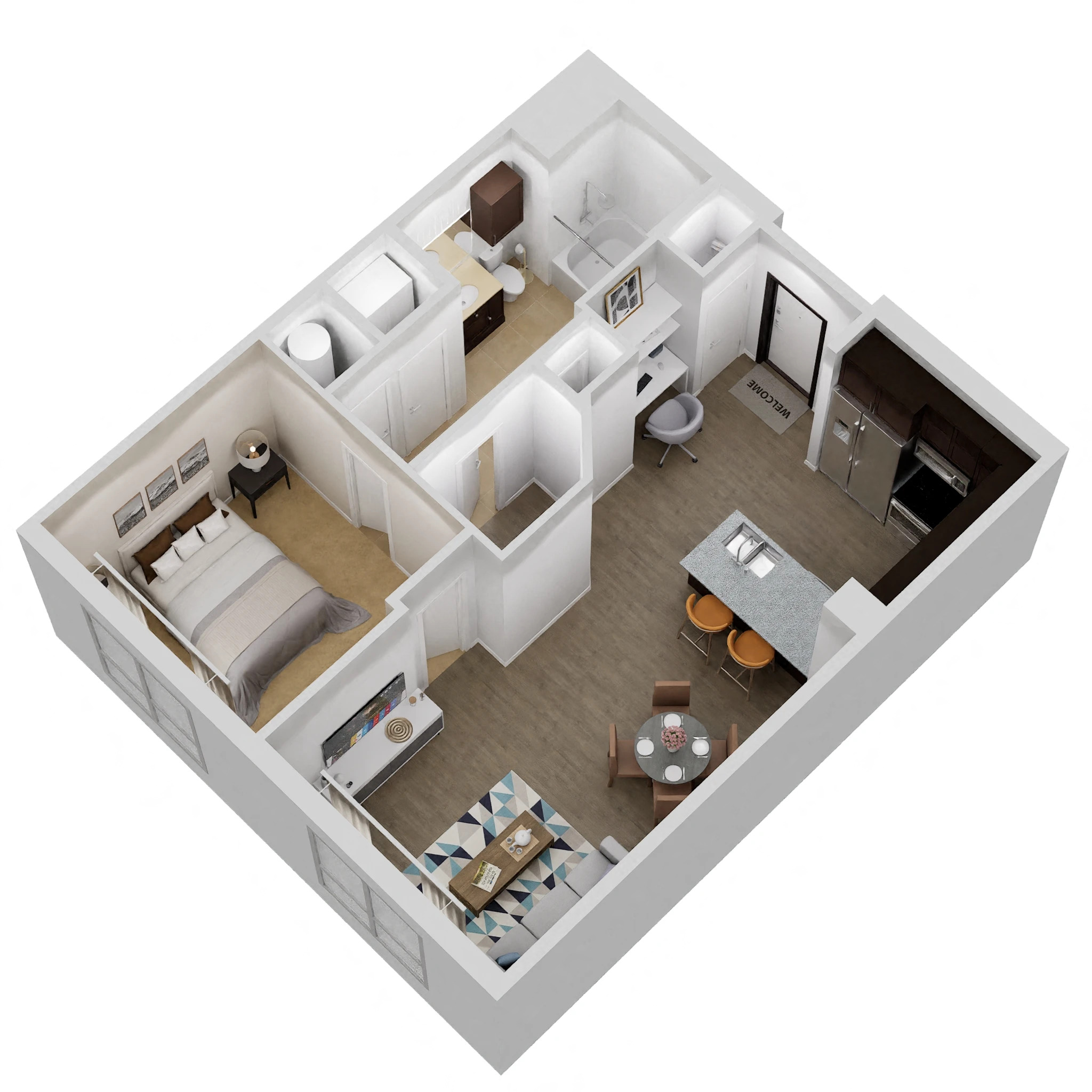 A1 floor plan