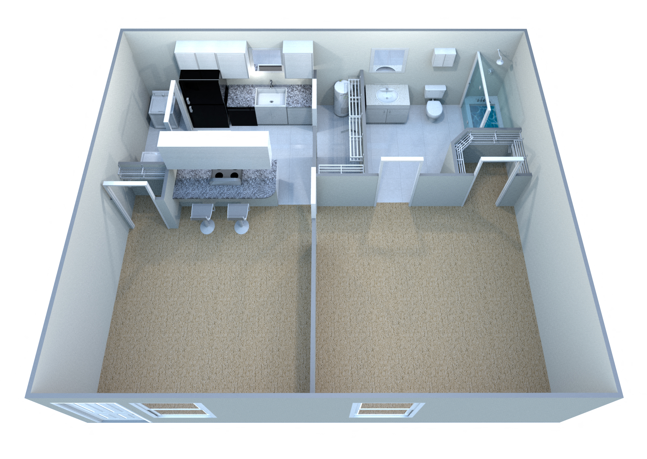 Suite A Floorplan