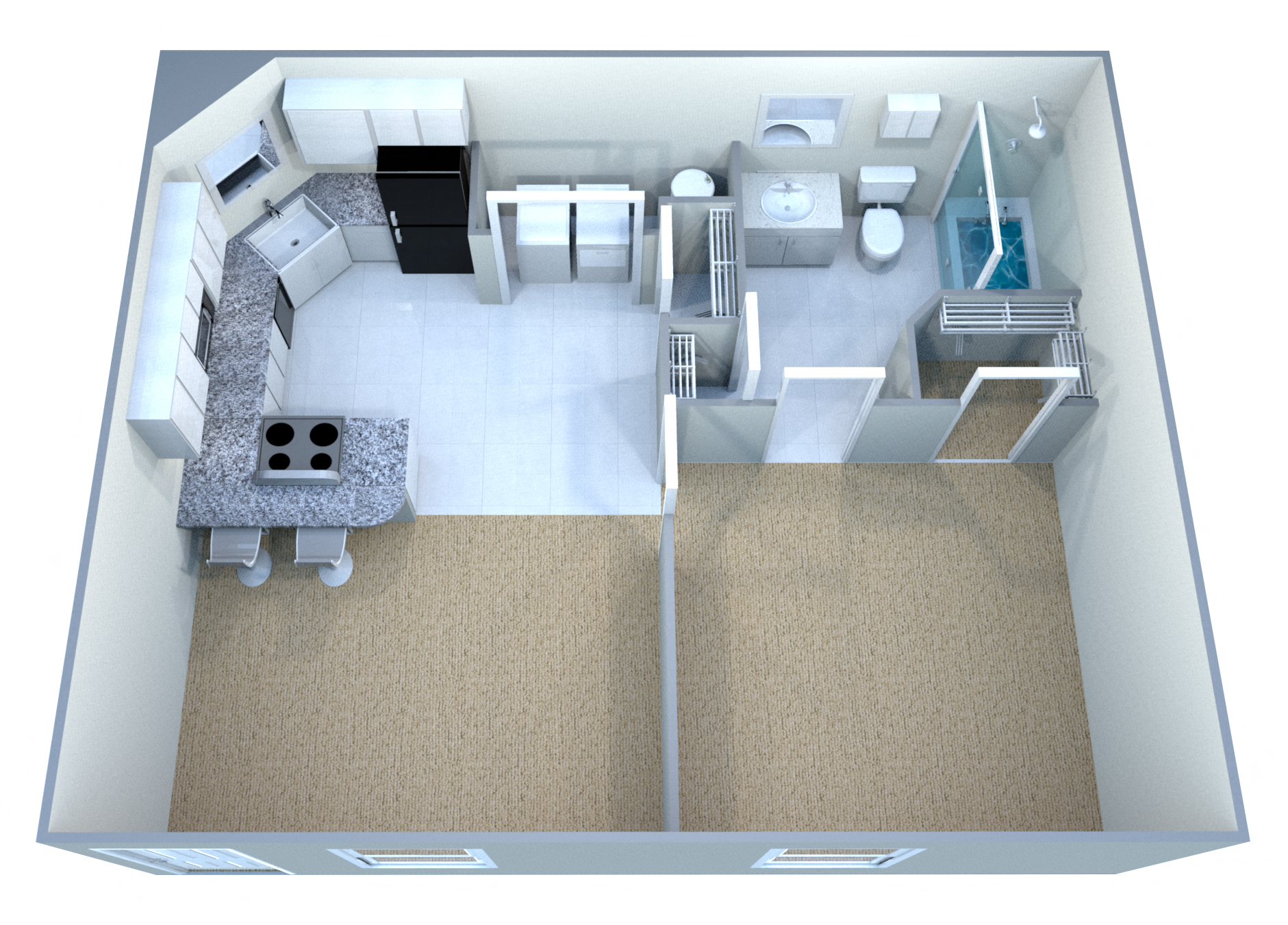 Suite A Floorplan