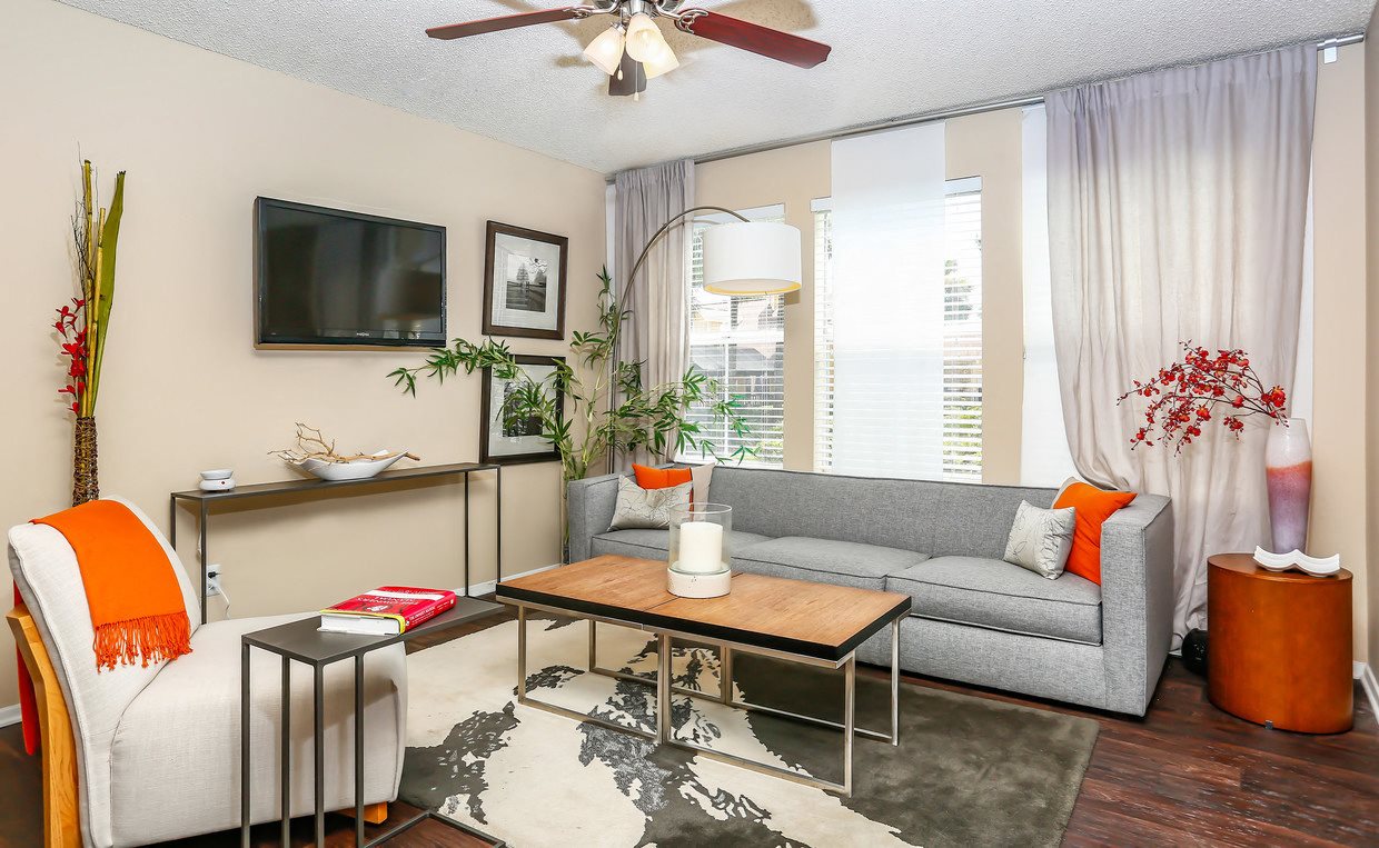 Spacious Living Room at The Adelaide, Orlando