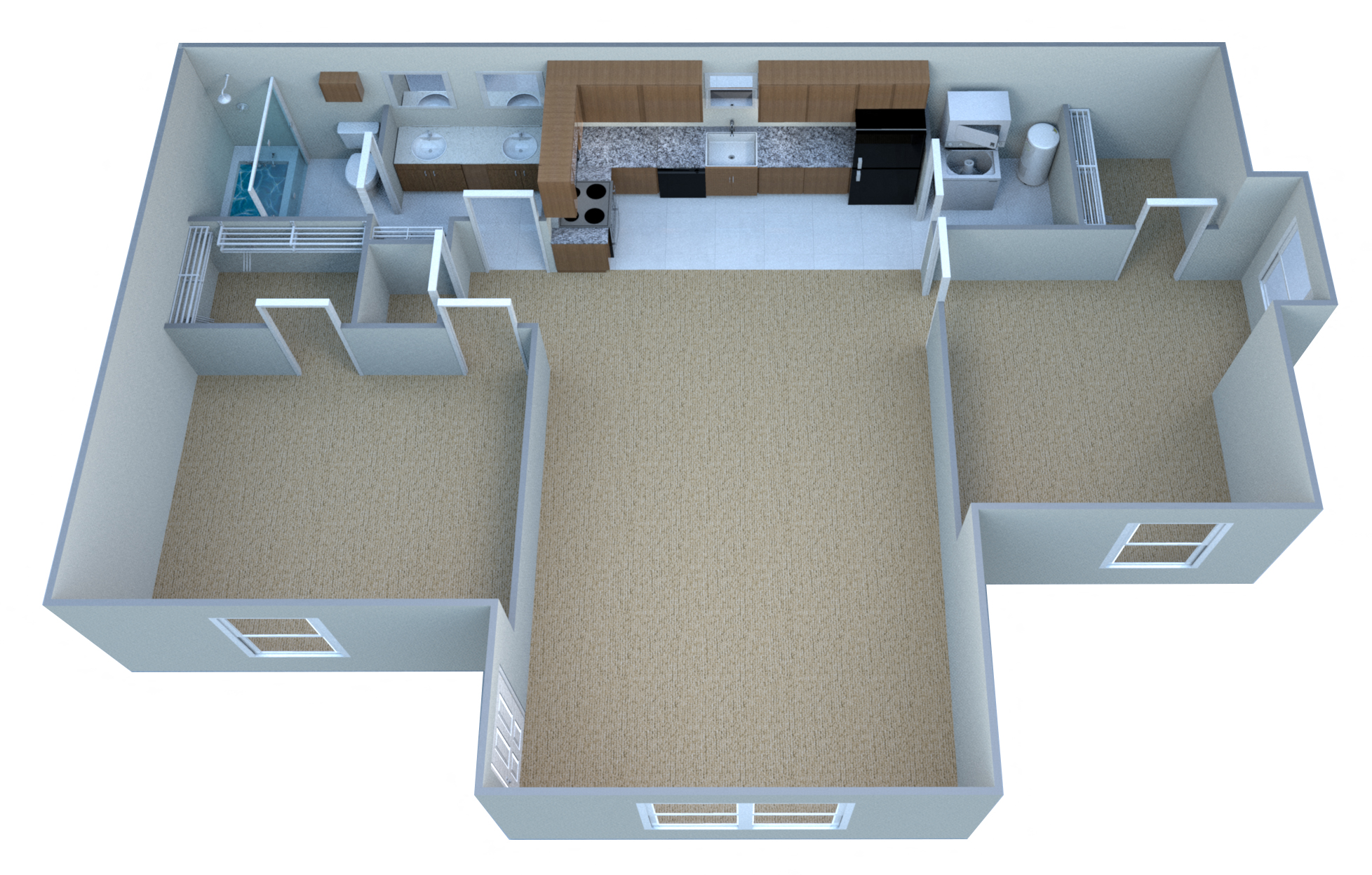 Suite A Floorplan