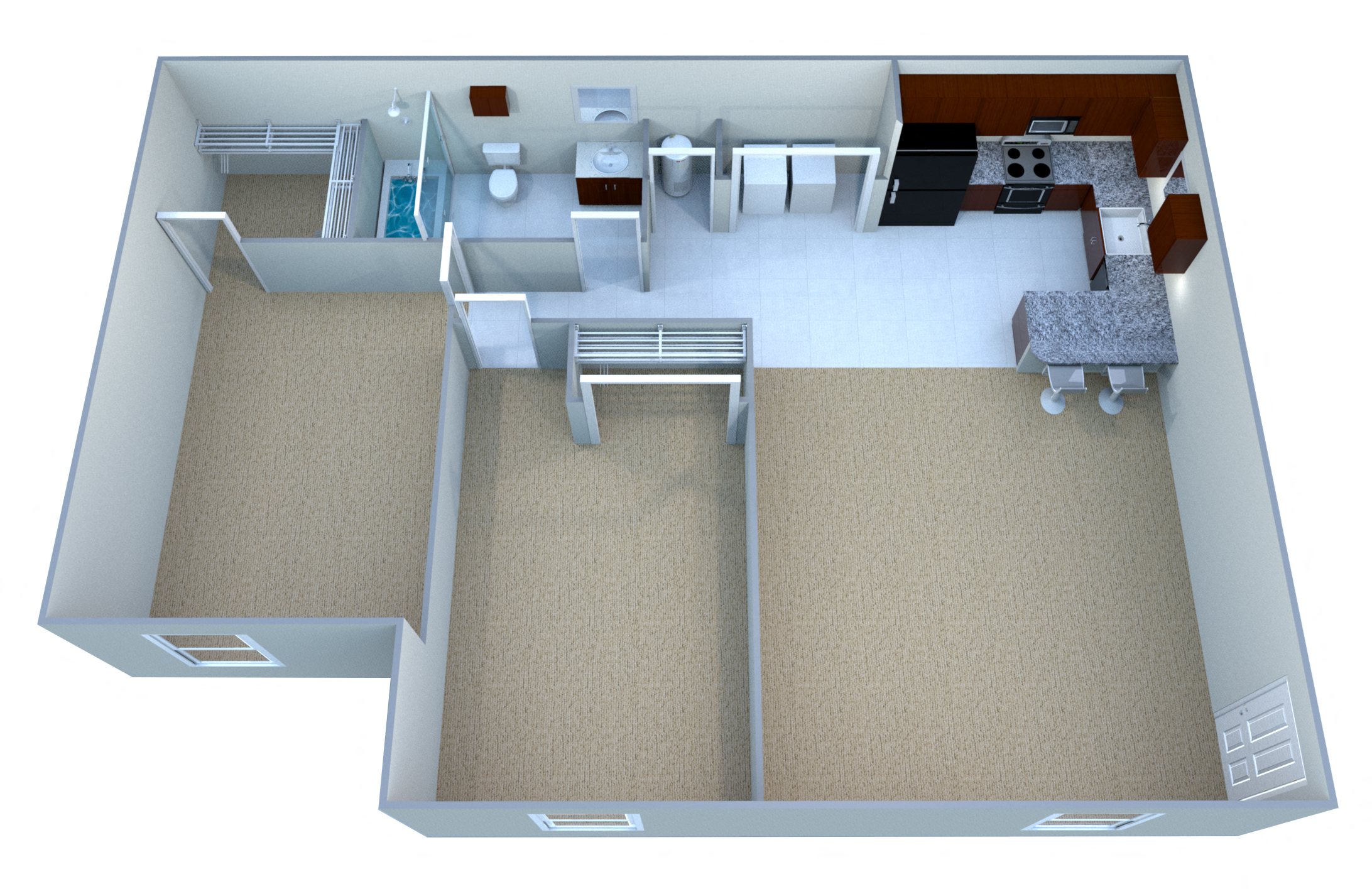 Suite A Floorplan