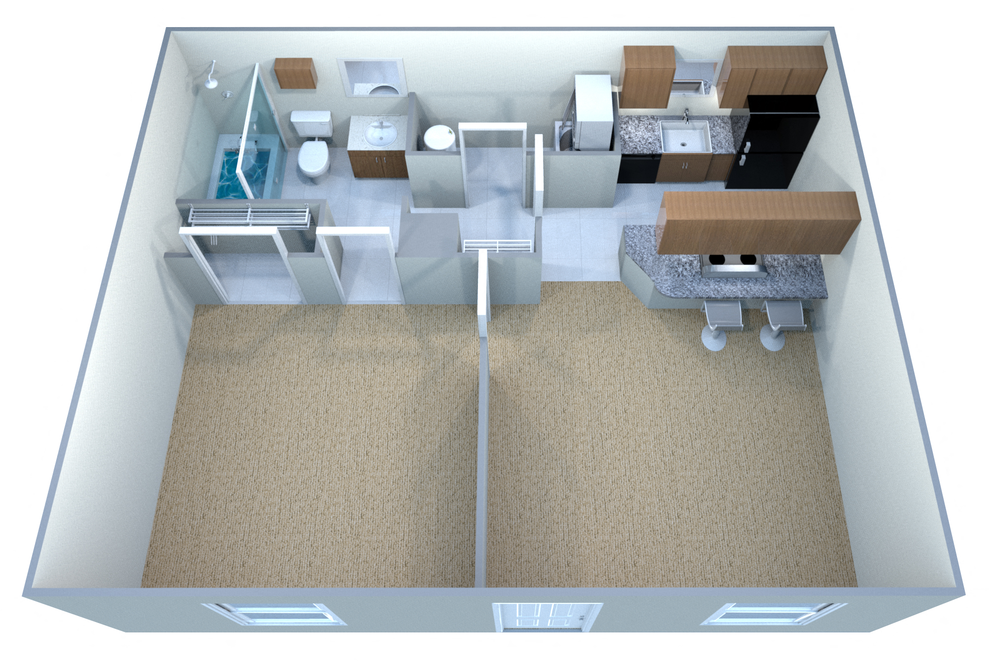 Suite A Floorplan