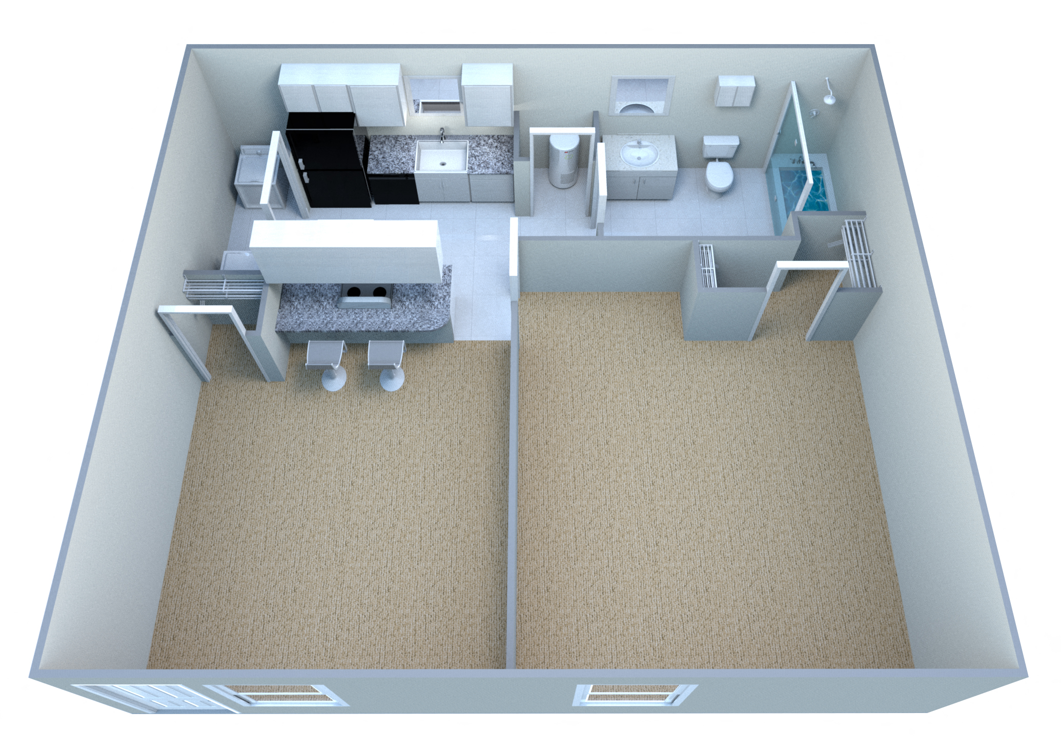 Suite A Floorplan