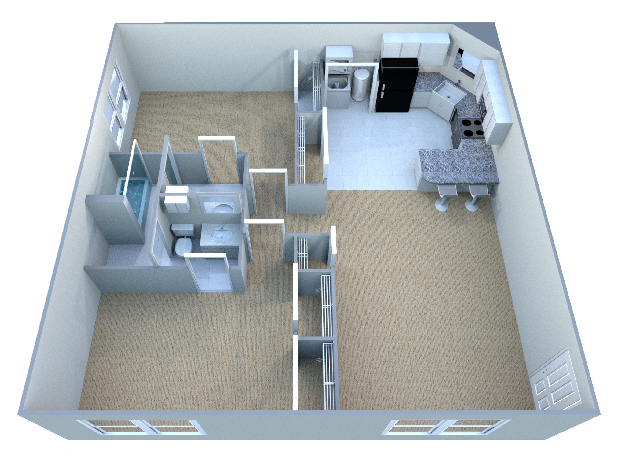 Suite A Floorplan