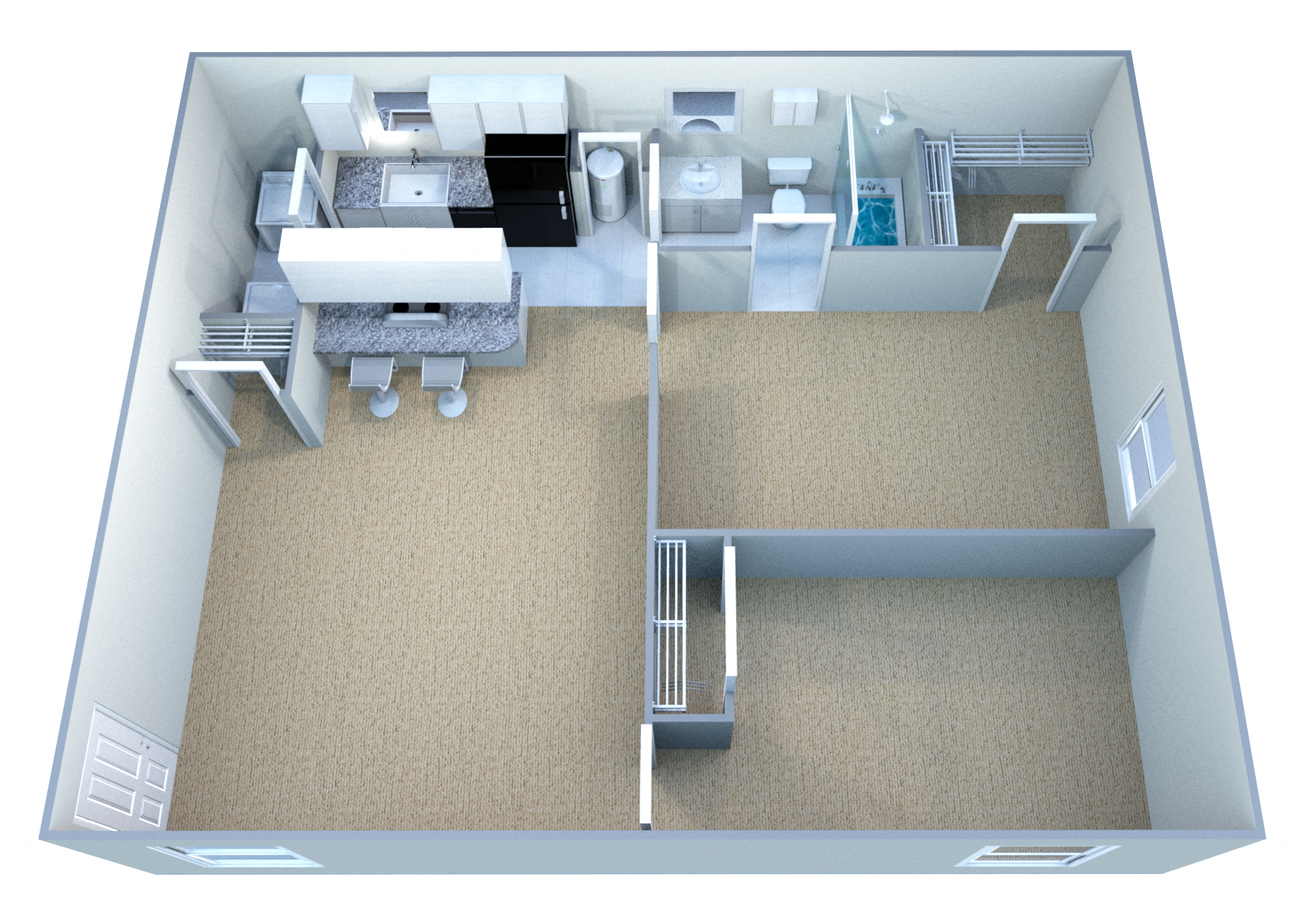 Floor Plans of The Links at Harrison in Harrison, AR