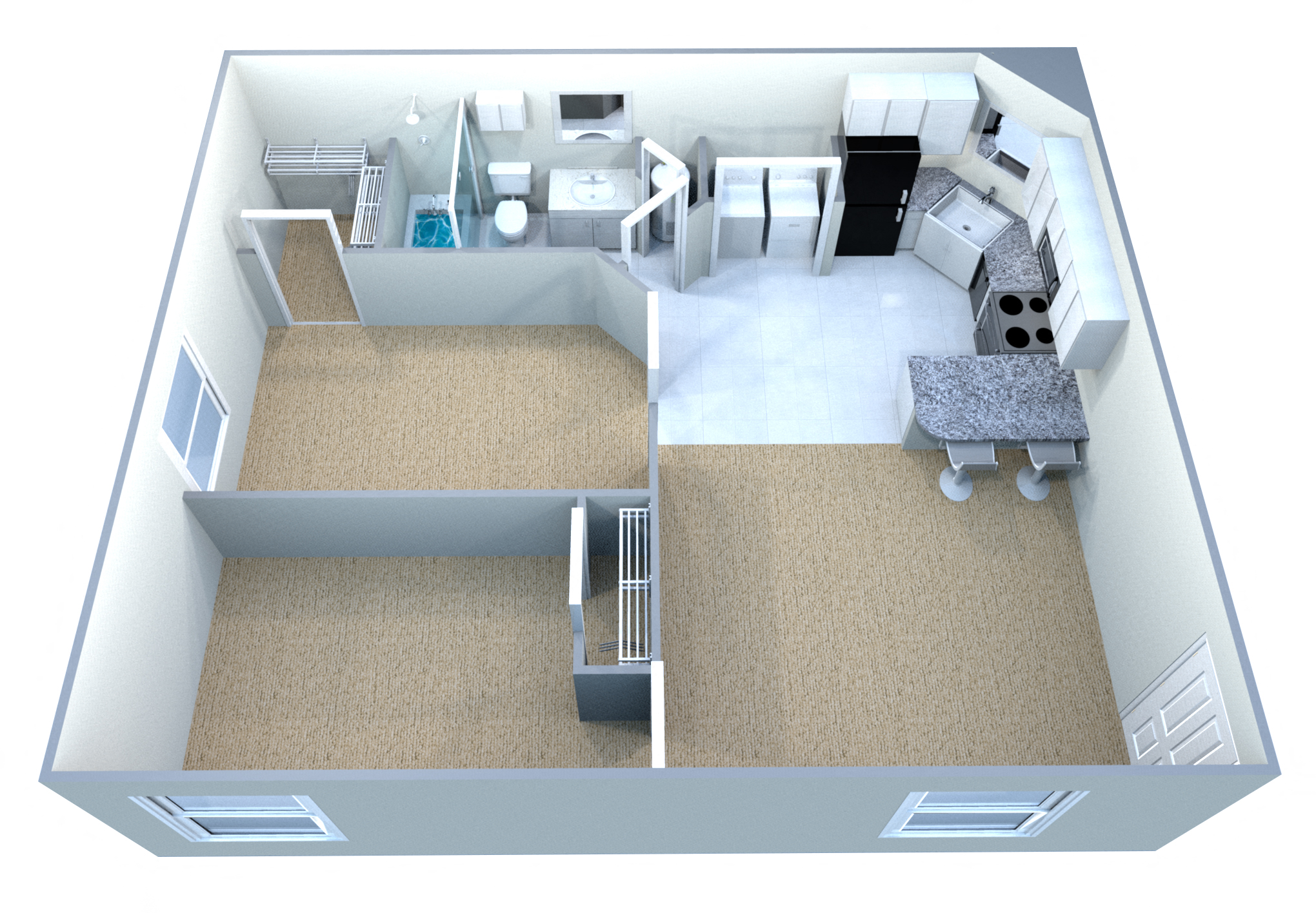 Suite A Floorplan