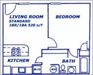 Suite A Floorplan