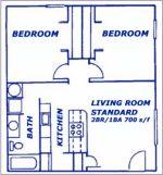 Suite A Floorplan