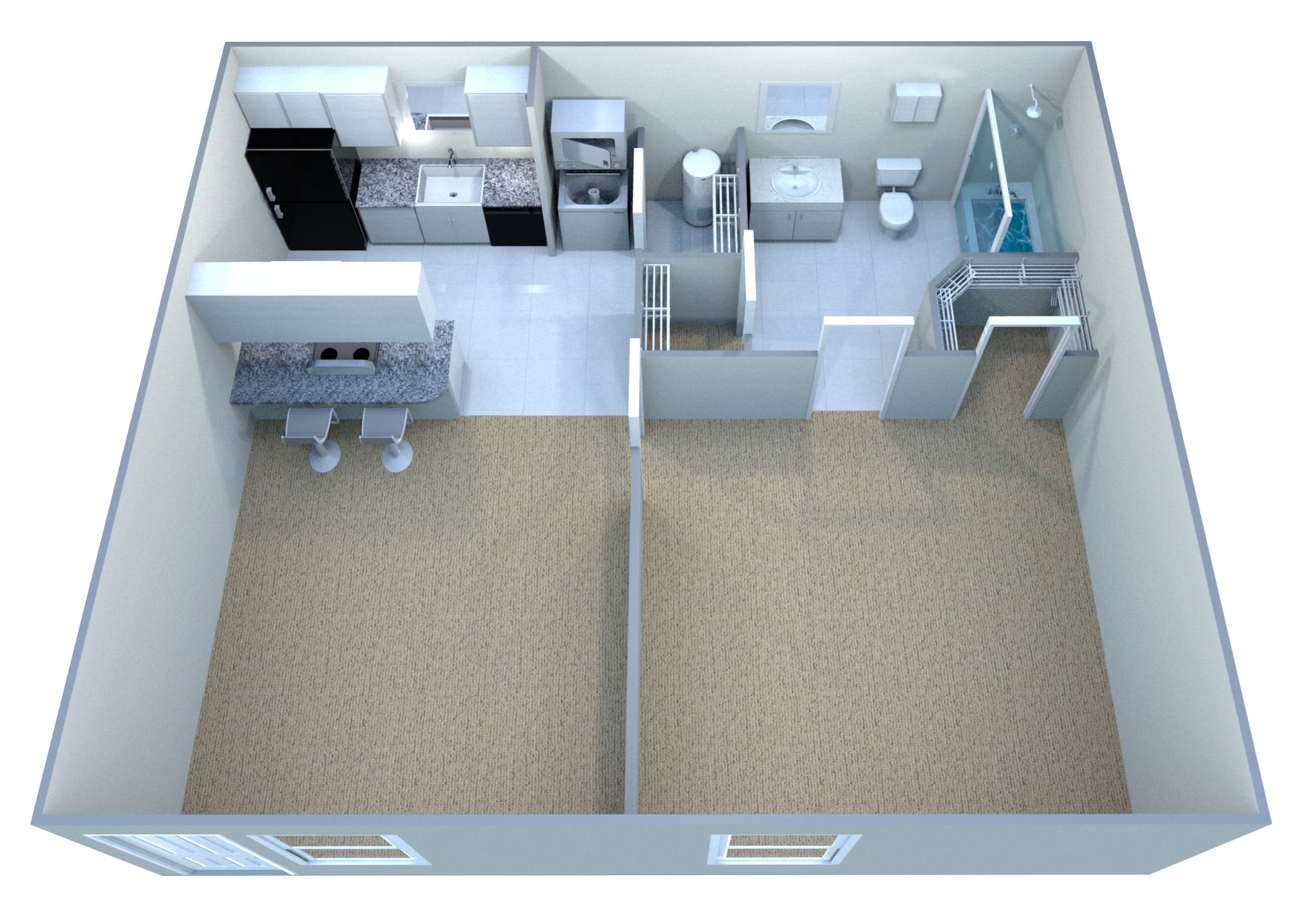 Suite A Floorplan
