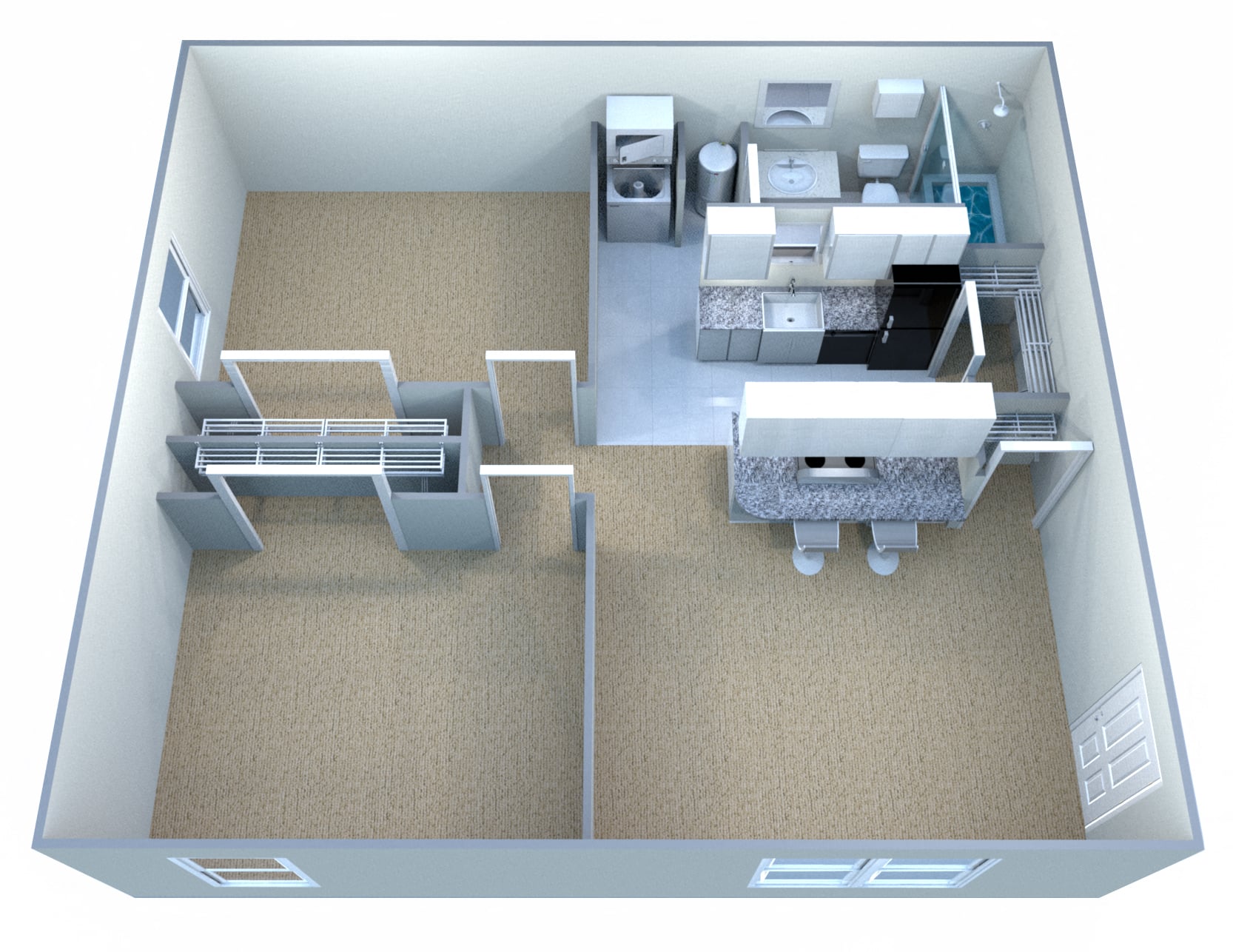 Suite A Floorplan
