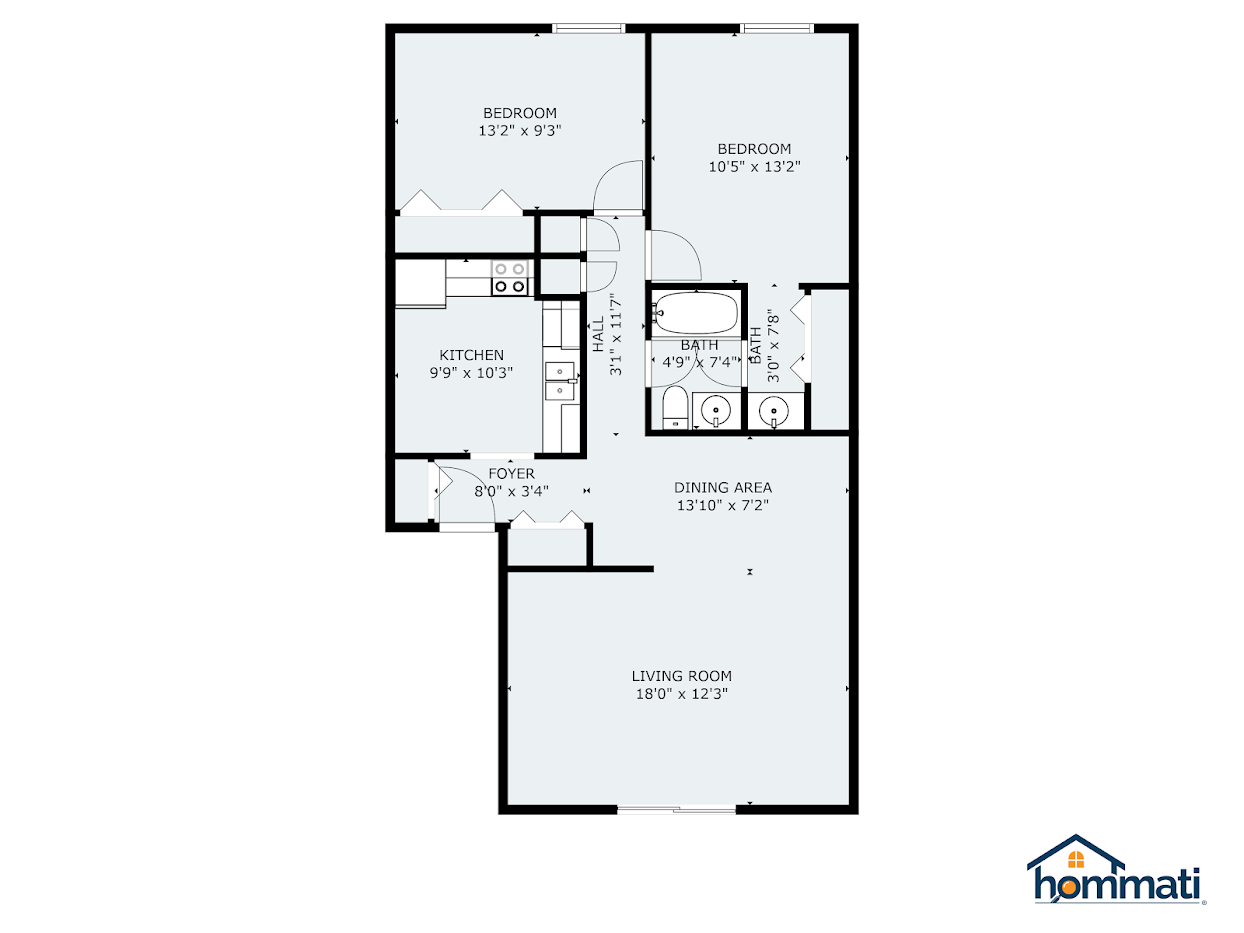 2 BR 1 ¼ Ba Photos