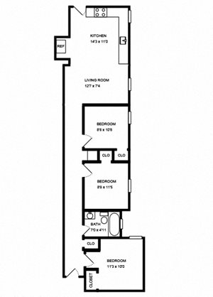3 Bedroom
