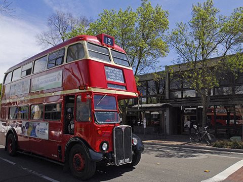 Double Decker Bus  l Davinci Apartments