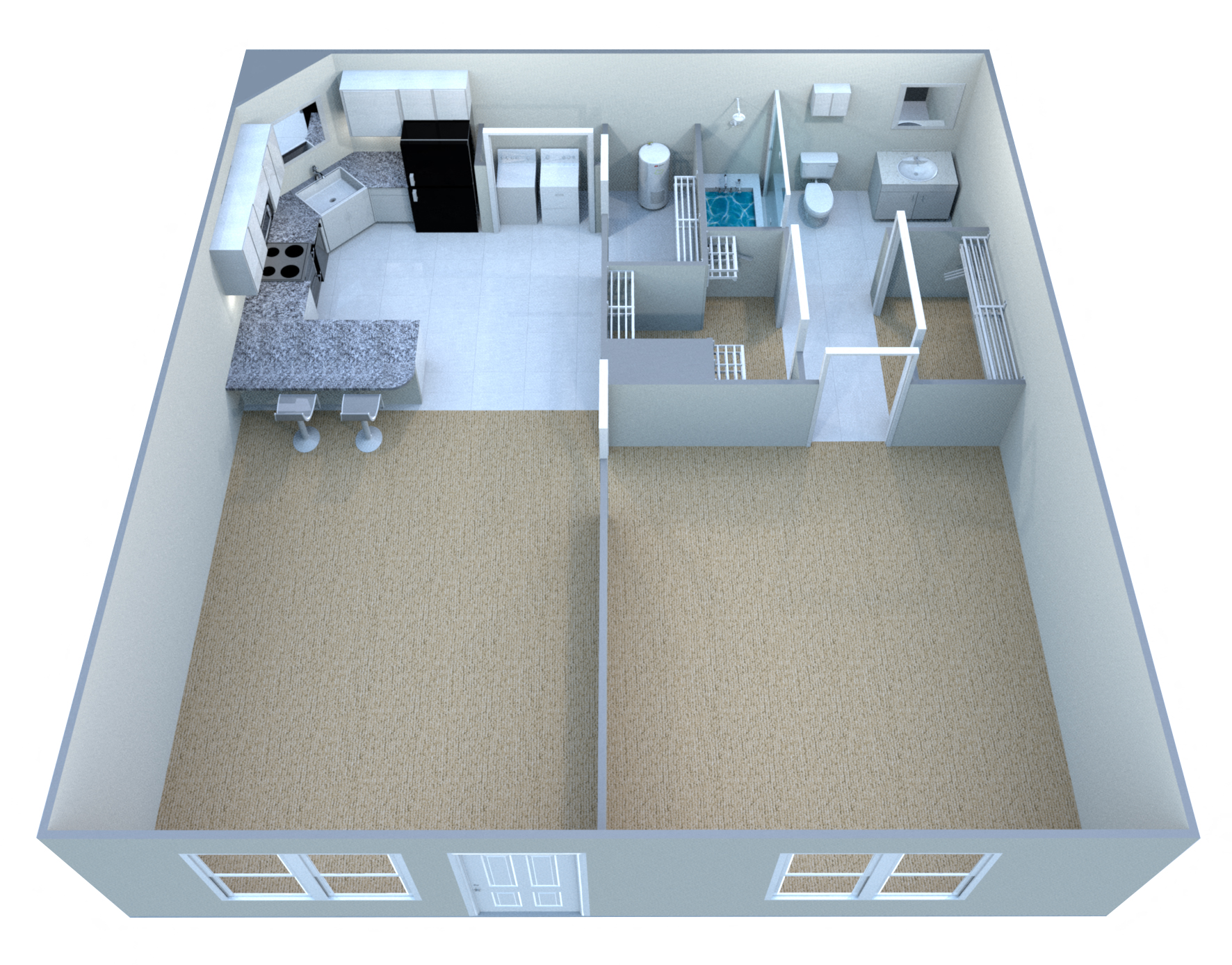 Suite A Floorplan