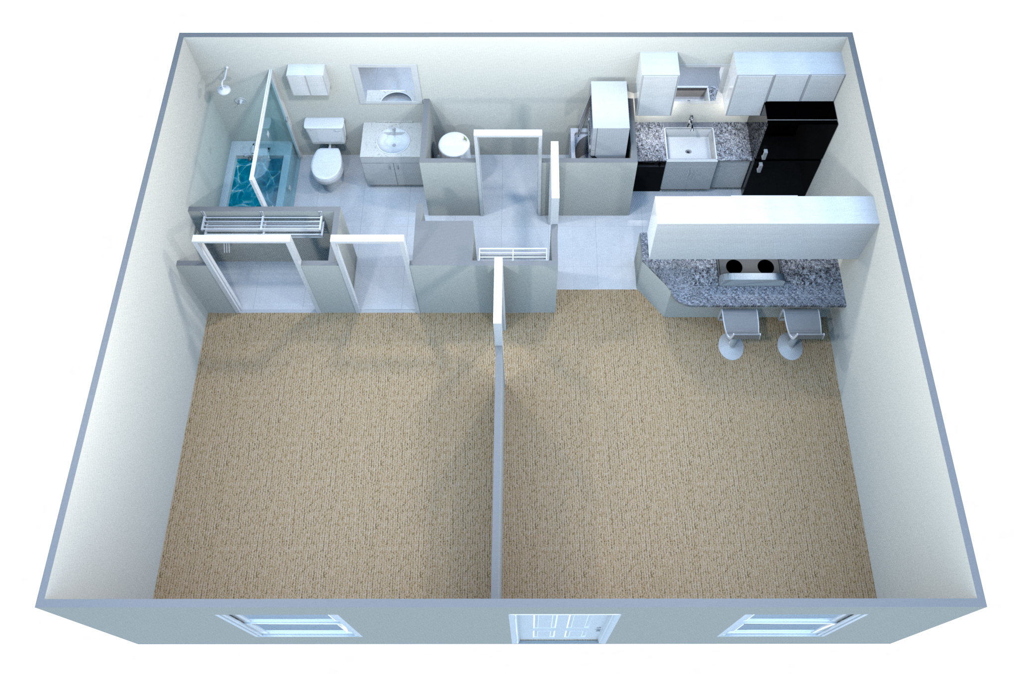Suite A Floorplan