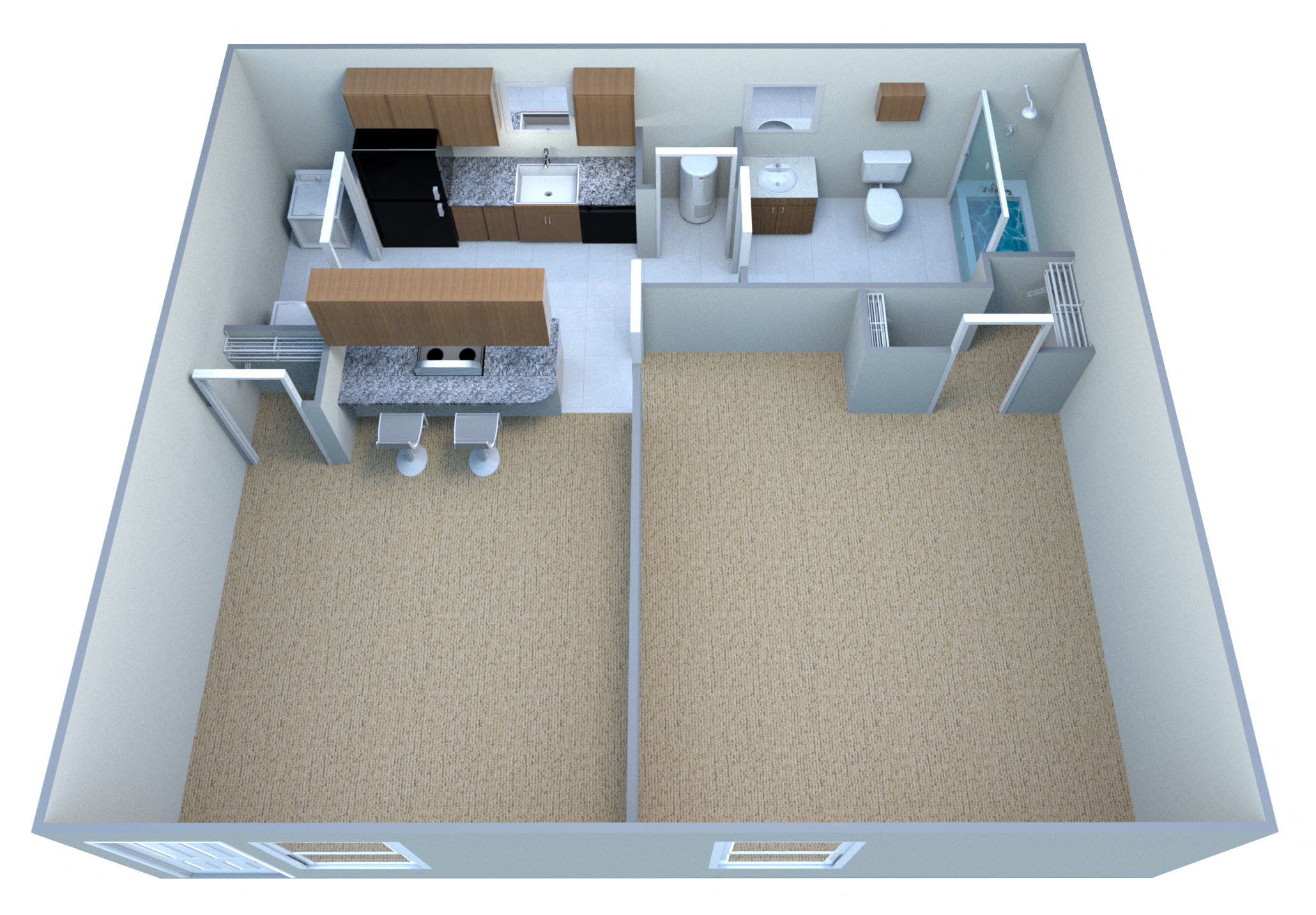 Suite A Floorplan