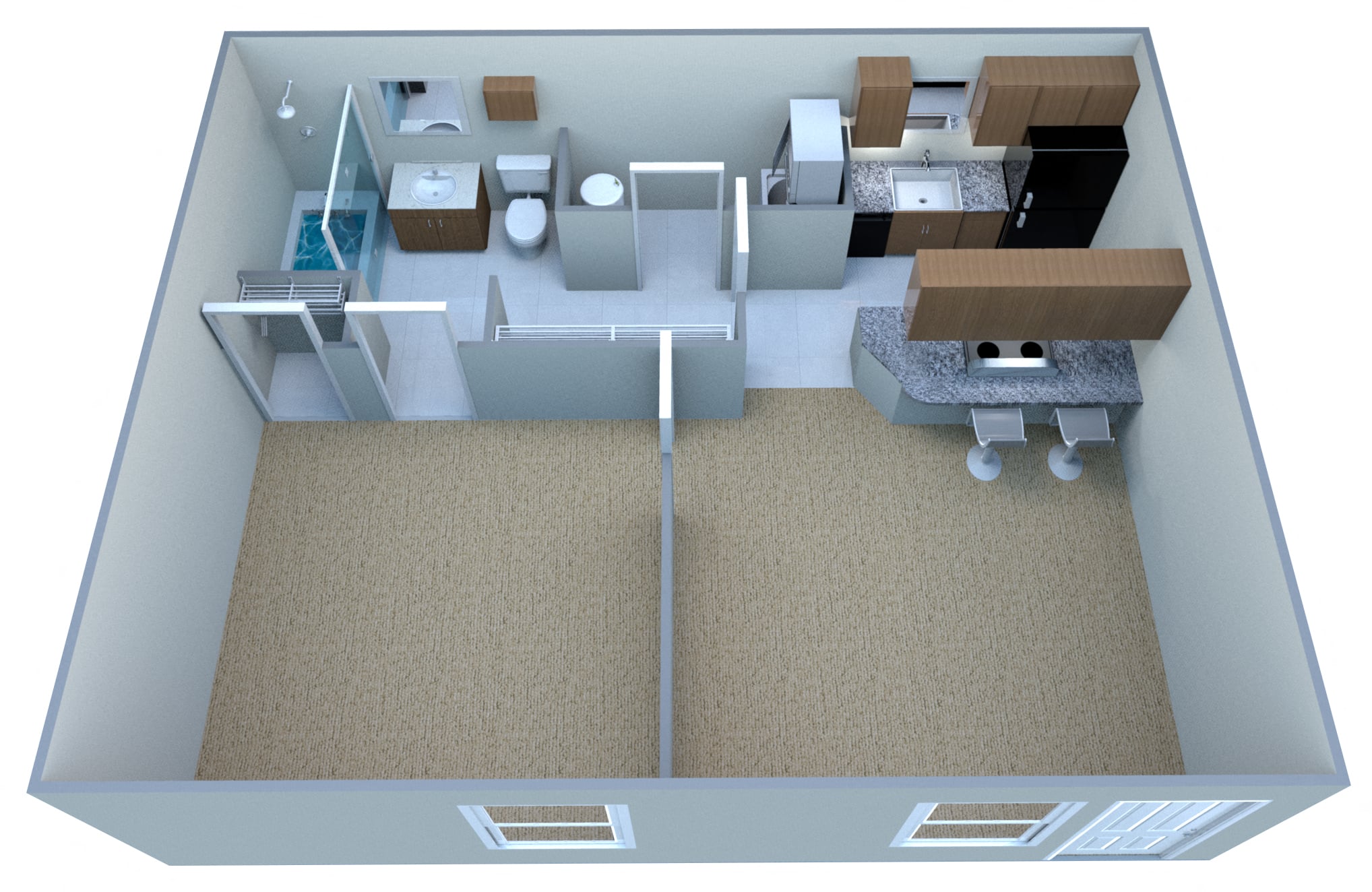 Suite A Floorplan