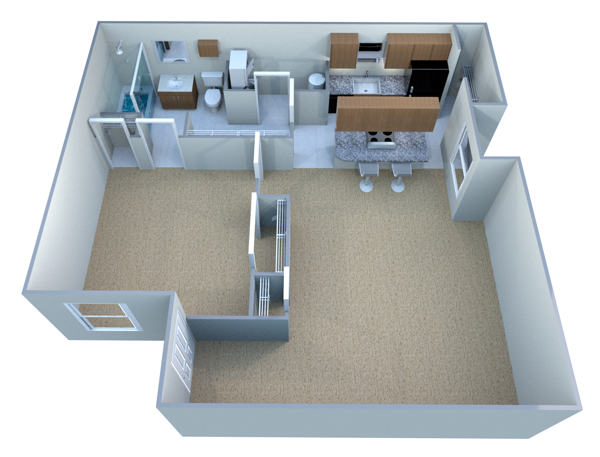 Suite A Floorplan