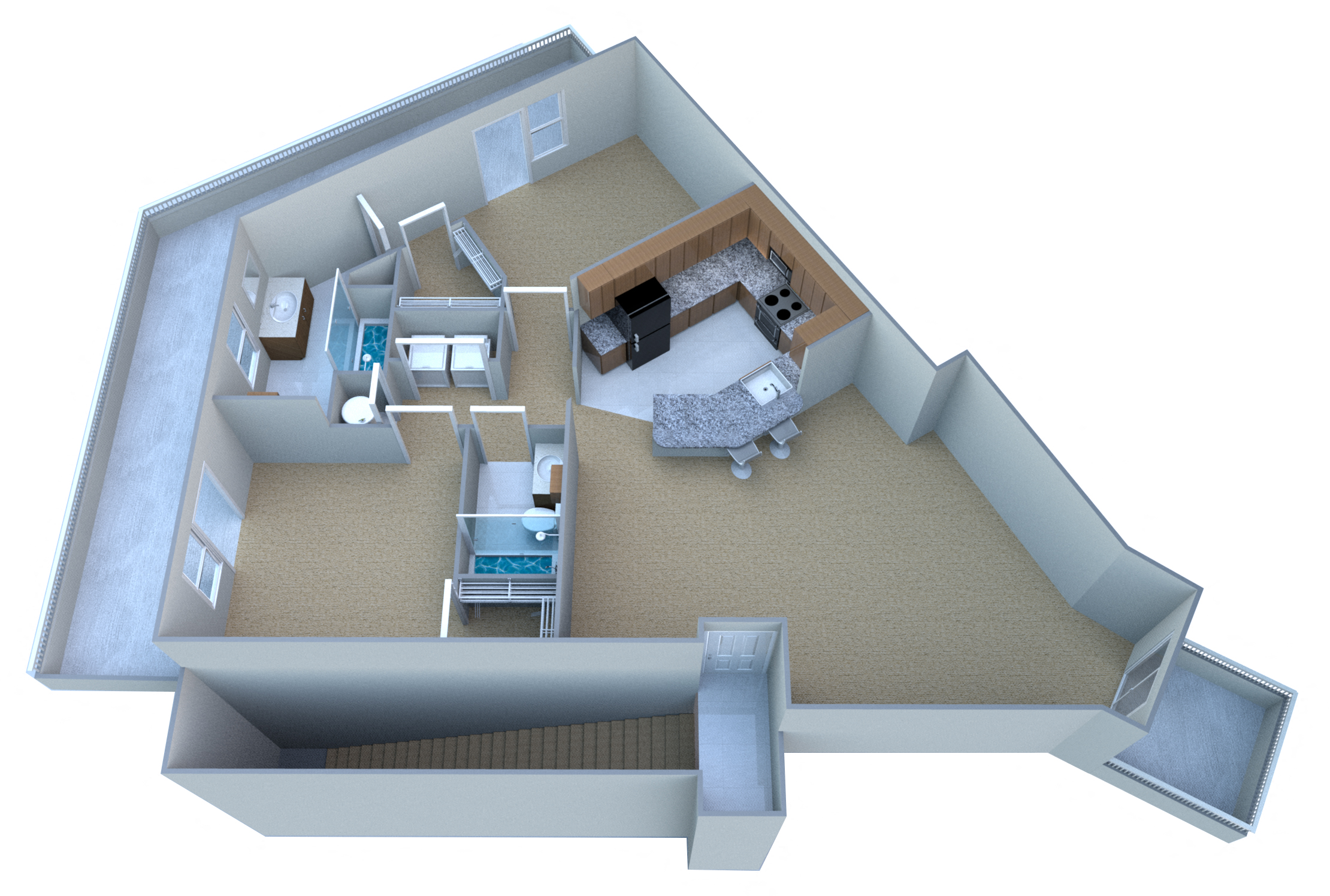 Suite A Floorplan