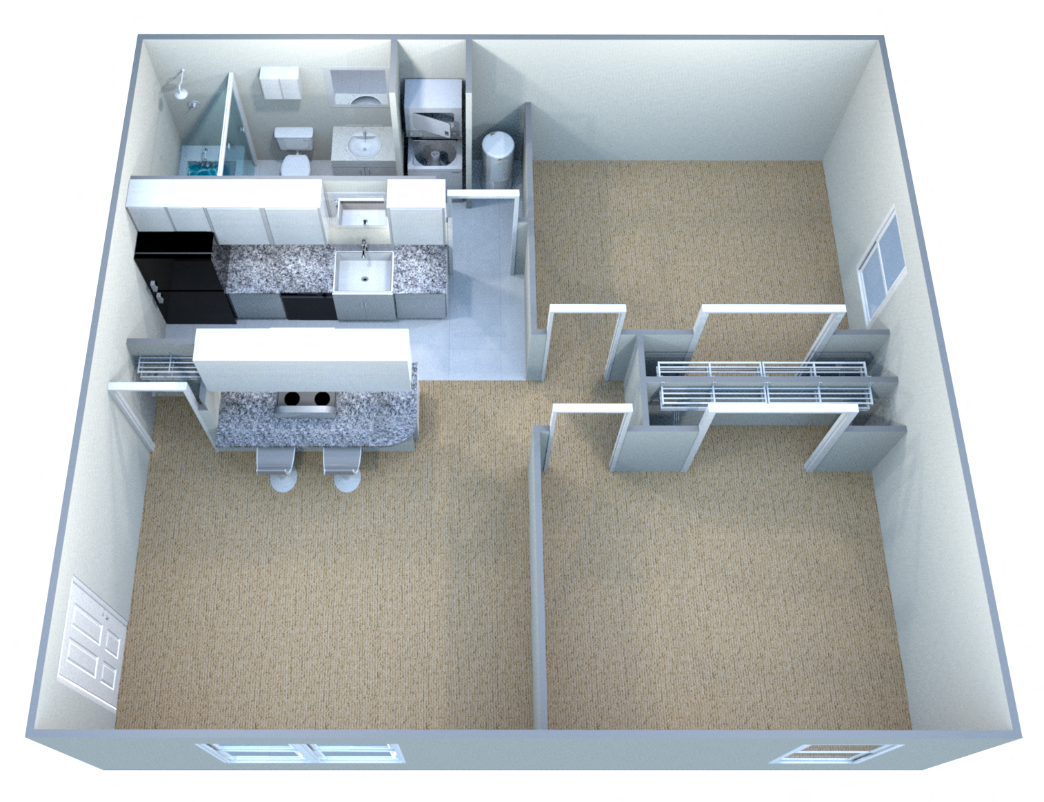 Suite A Floorplan