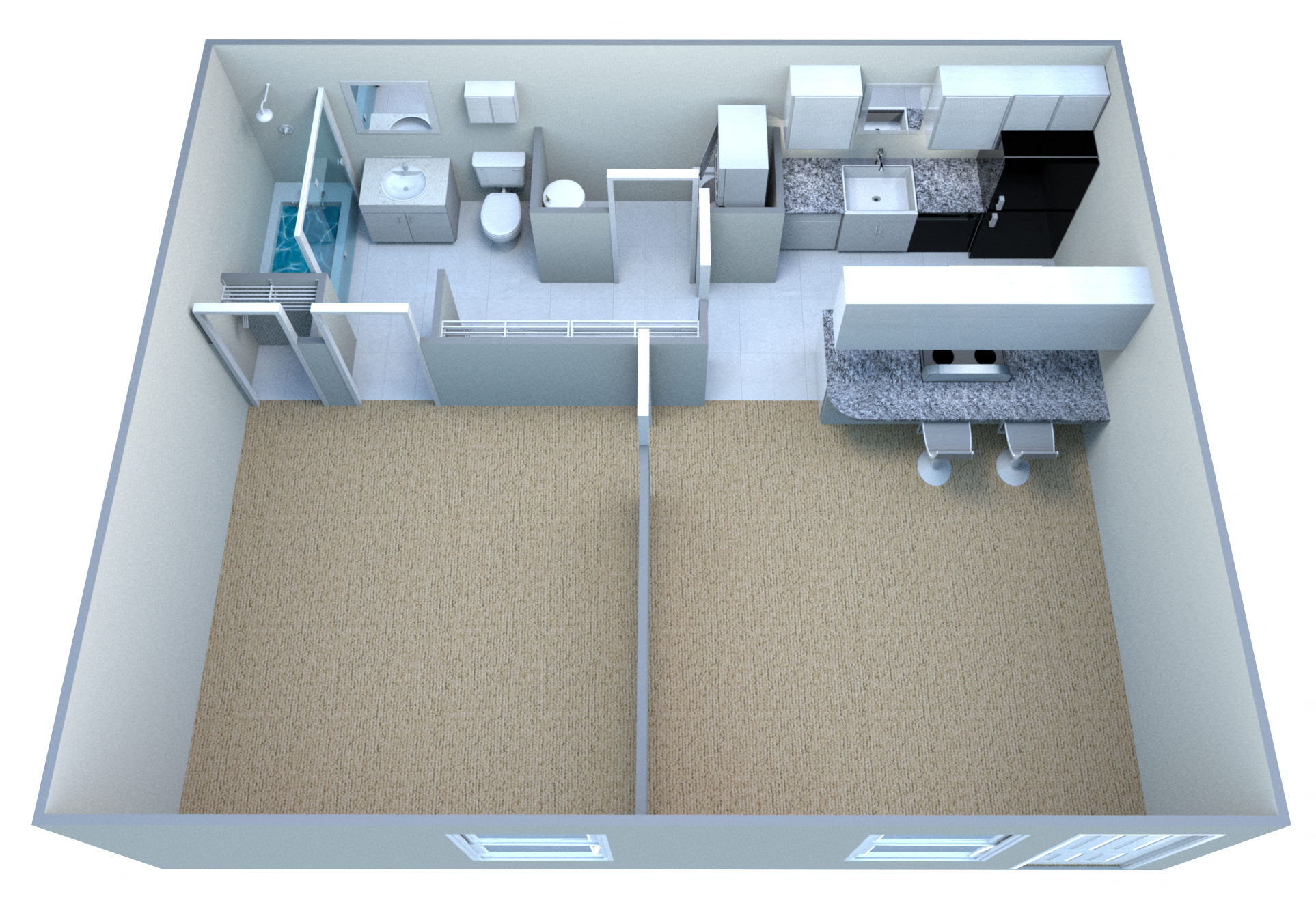 Suite A Floorplan