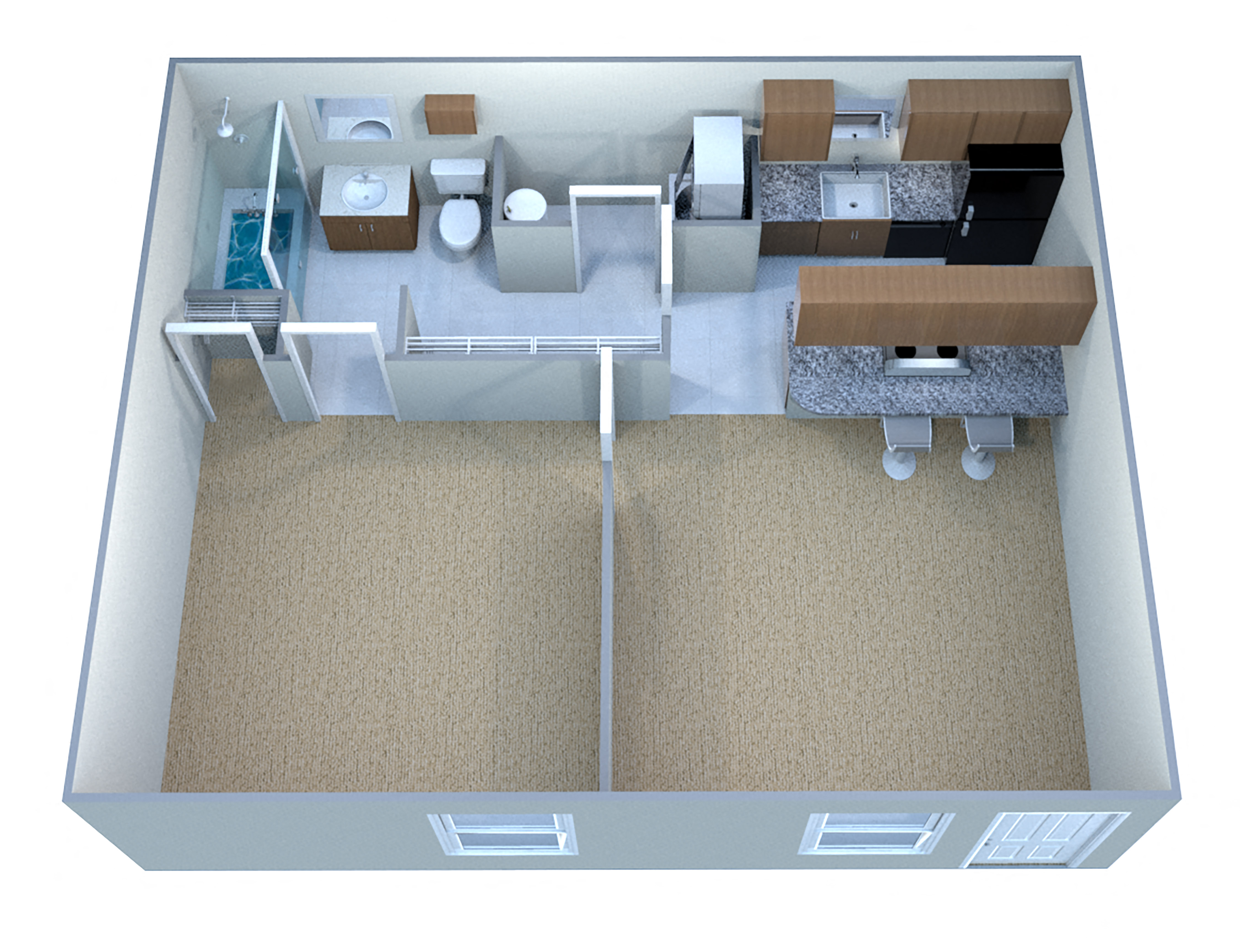 Suite A Floorplan