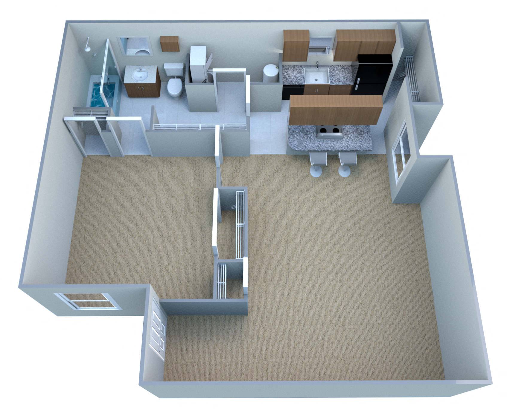 Suite A Floorplan