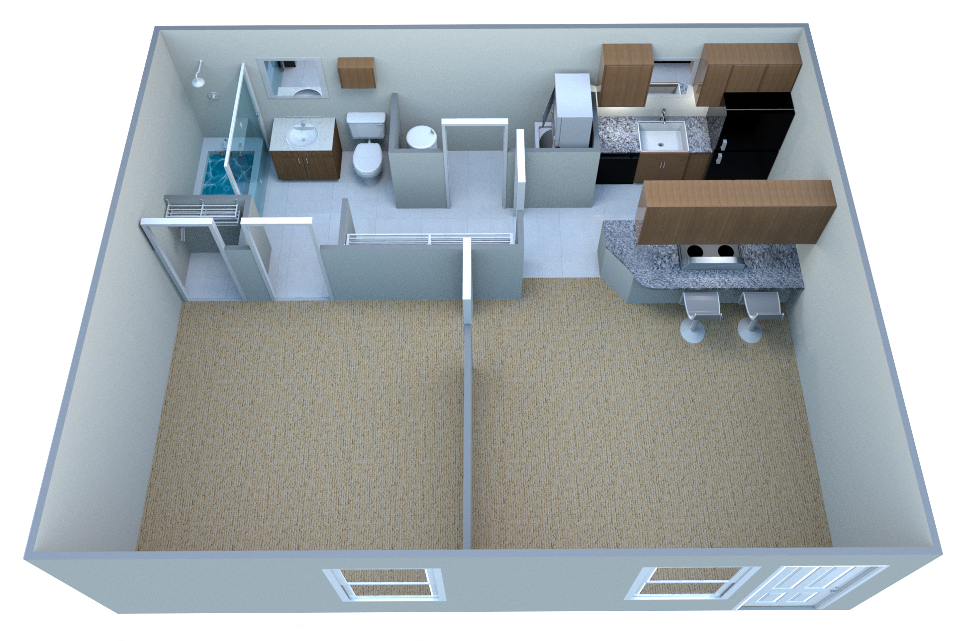 Suite A Floorplan