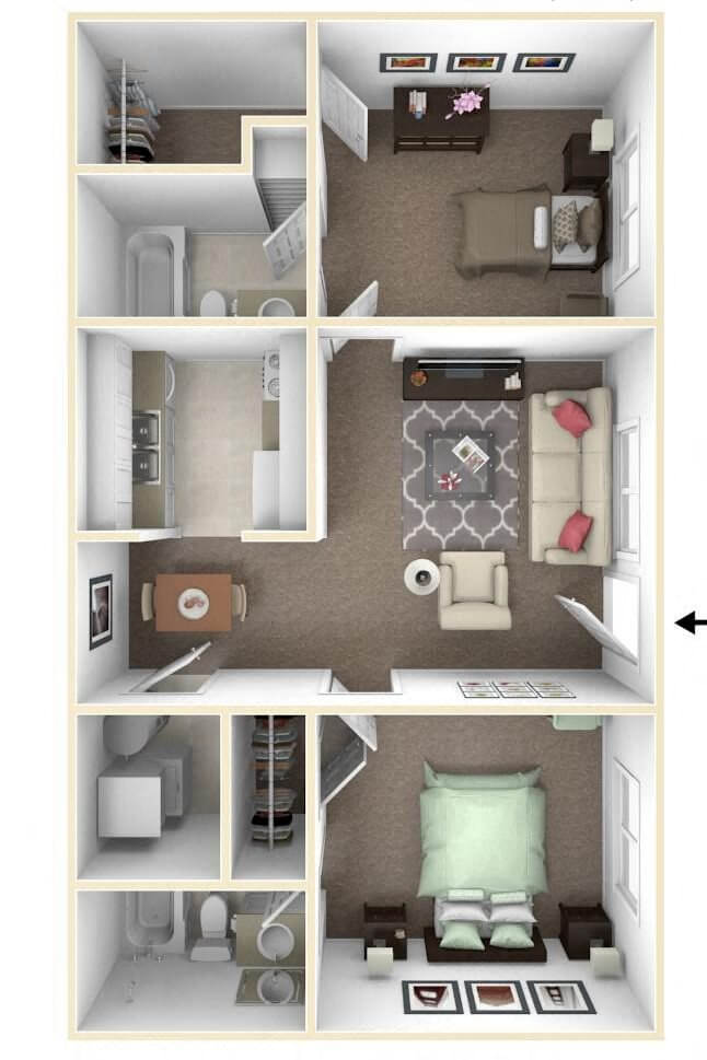Williamsburg floor plan