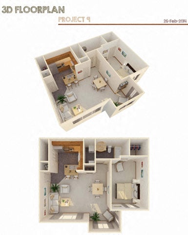 1br/1ba