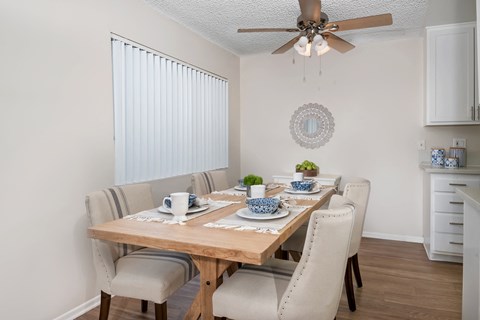 Dining Area | Tuscany Villas North Apartment Homes in Torrance