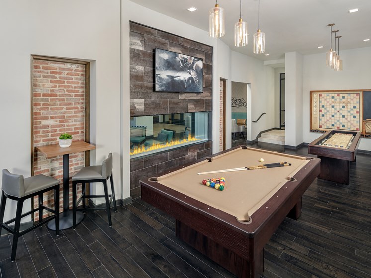 Game Room at The Baldwin at St. Paul Square, Texas