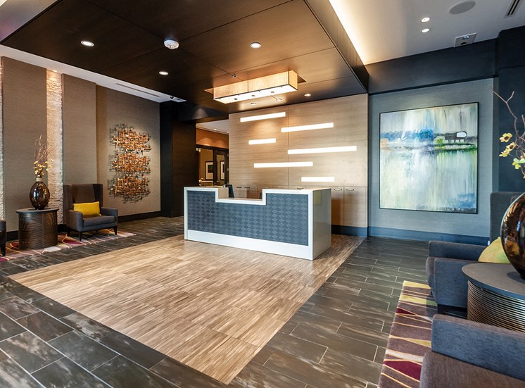 Northgate's lobby and concierge desk