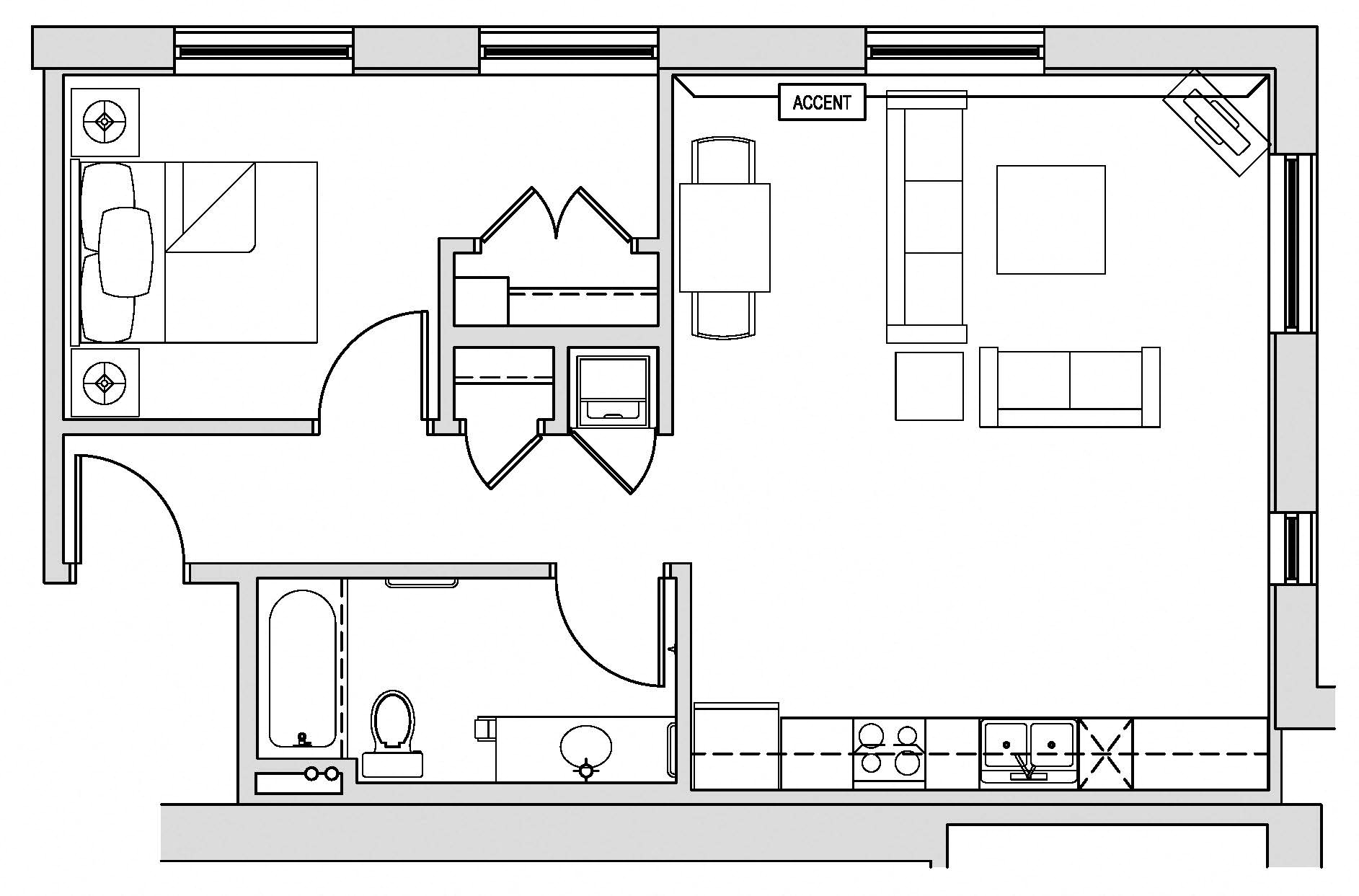 Floor Plans of The Historic Minnesota Building in St Paul, MN