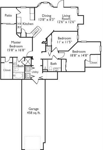 C3 - Belmont floor plan
