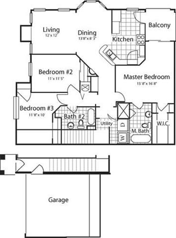 C1 - Biltmore floor plan