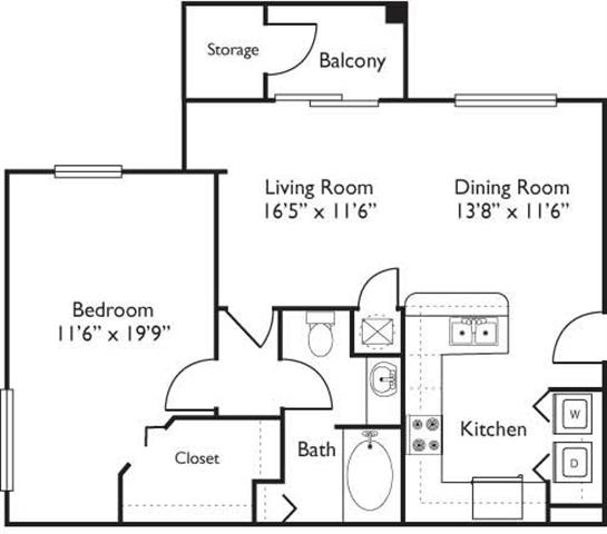 A5 - Glenford floor plan