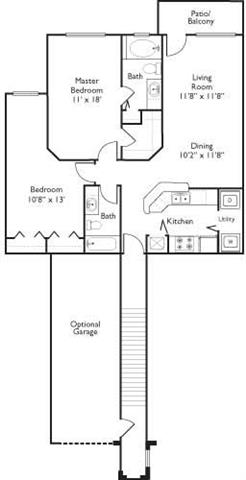 B3 - Vanderbilt w/garage floor plan
