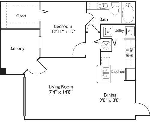 A3 - Whitehall floor plan
