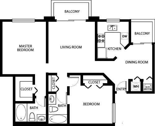 Martinique floor plan