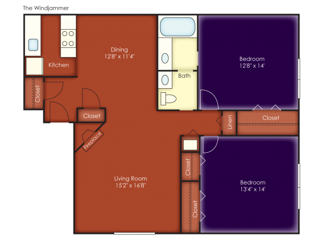 Windjammer_2_FloorPlanat Windjammer Apartments in Charleston SC Windjammer_2_FloorPlanat Windjammer Apartments in Charleston SC